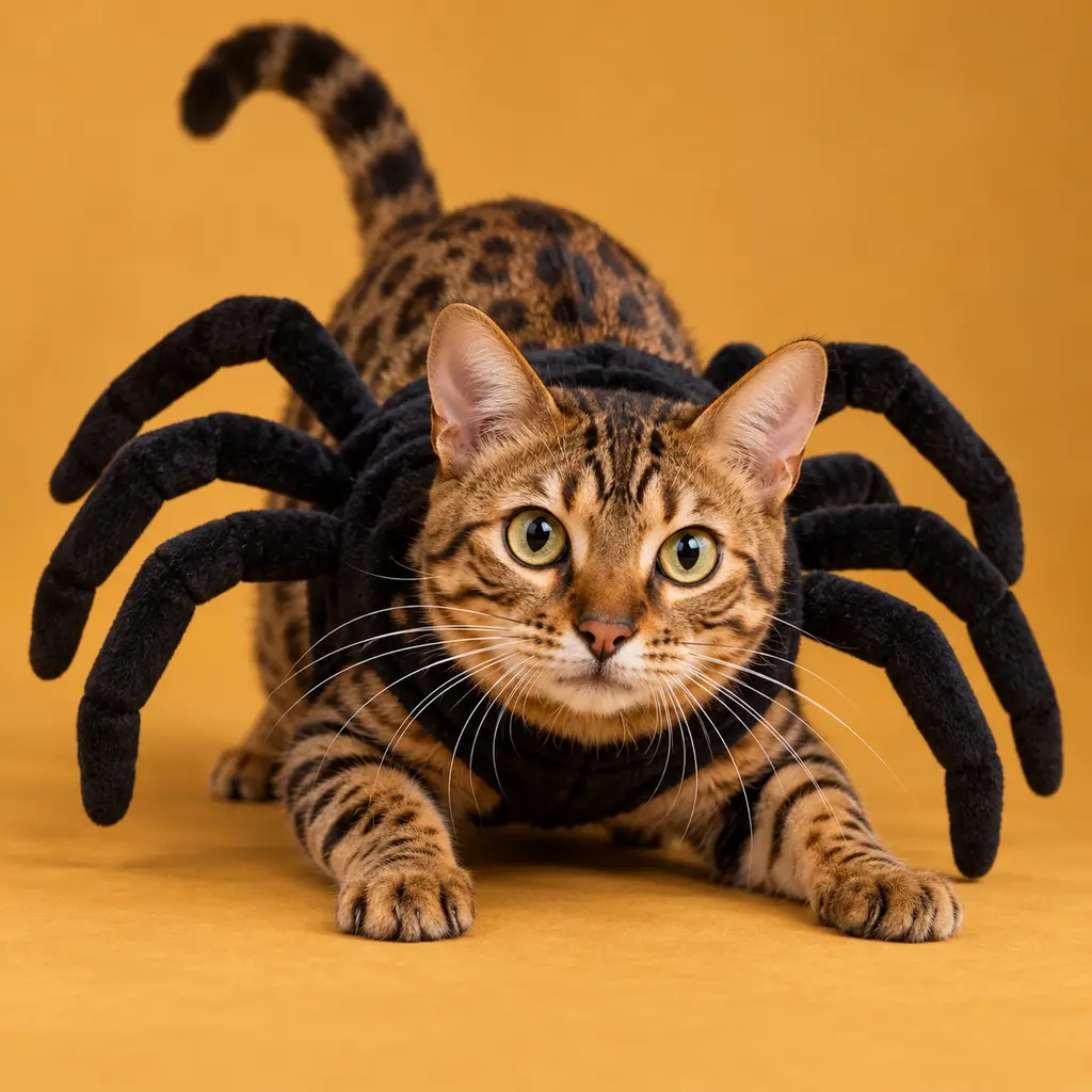 Spider Legs pet portrait