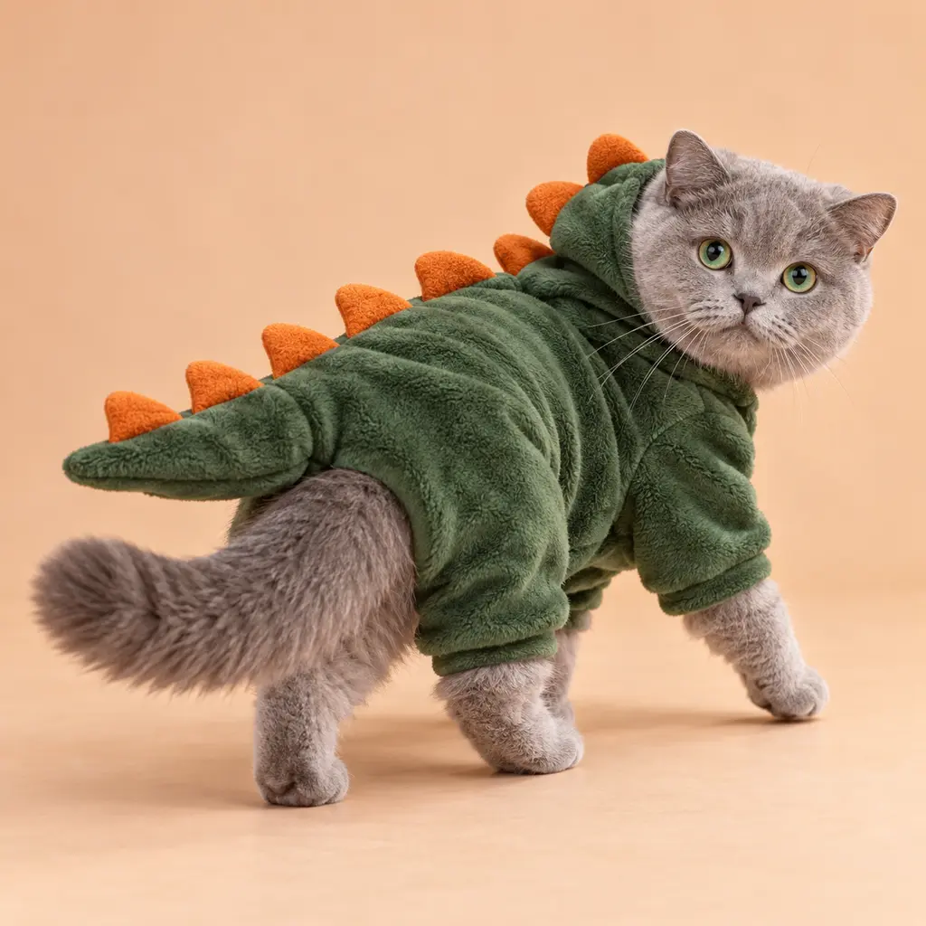 Dinosaur pet portrait